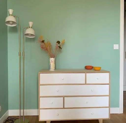 90m2 Lumineux, Centre, Vue Eglise Penchee Apartament Caen